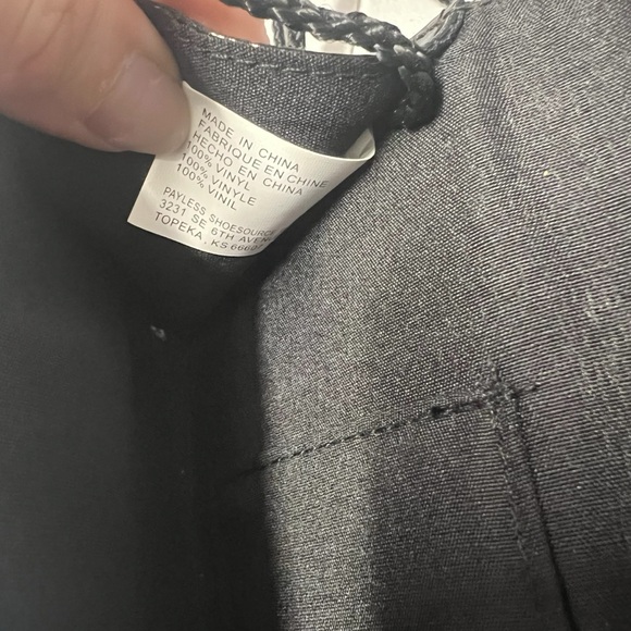 Vintage Payless - Womens Vinyl Clutch/Shoulder Purse - Picture 8 of 8